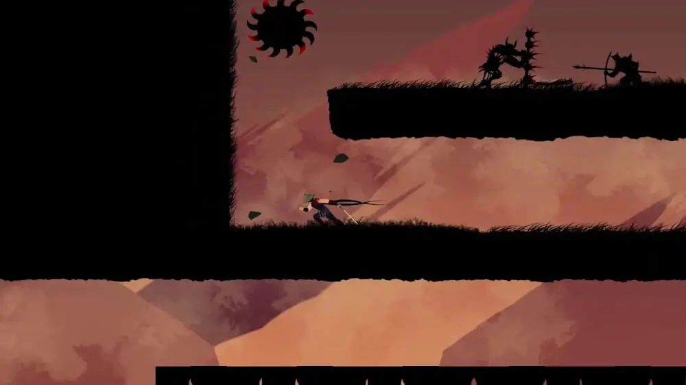 Screenshot of the Shadow Ninja 2 game