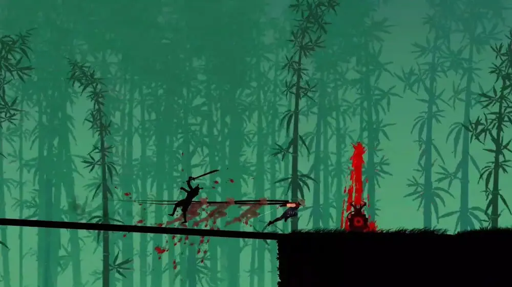 Screenshot of the Shadow Ninja 2 game