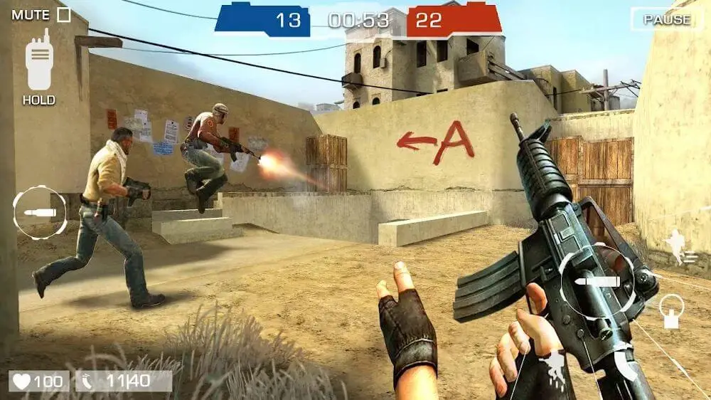 Screenshot of the Shoot Hunter Survival Mission game