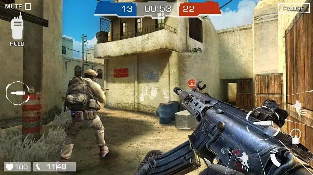 Screenshot of the Shoot Hunter Survival Mission game