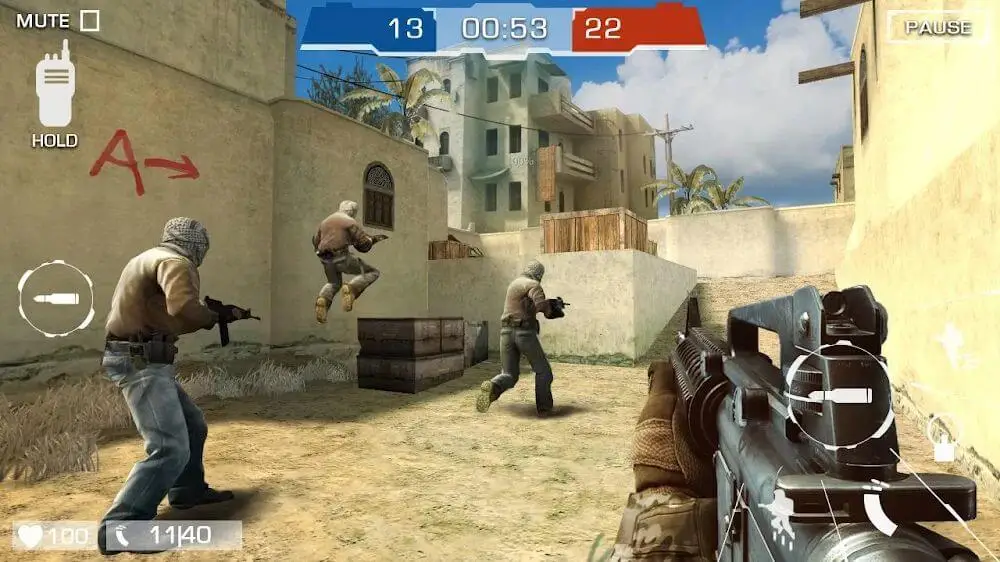 Screenshot of the Shoot Hunter Survival Mission game