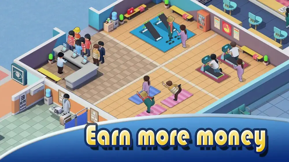 Screenshot of the Sim Hospital Buildit game