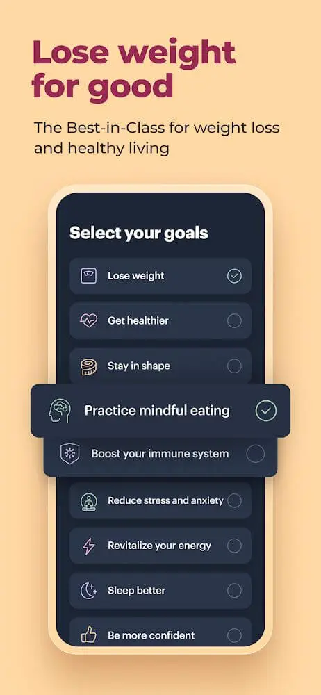 Screenshot of the Simple: Intermittent Fasting app