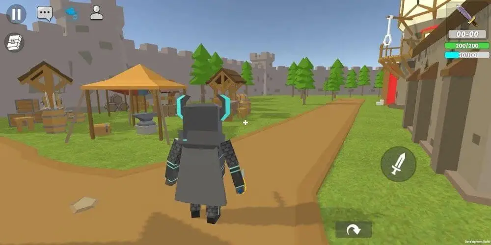 Screenshot of the Simple Sandbox 2: Middle Ages game
