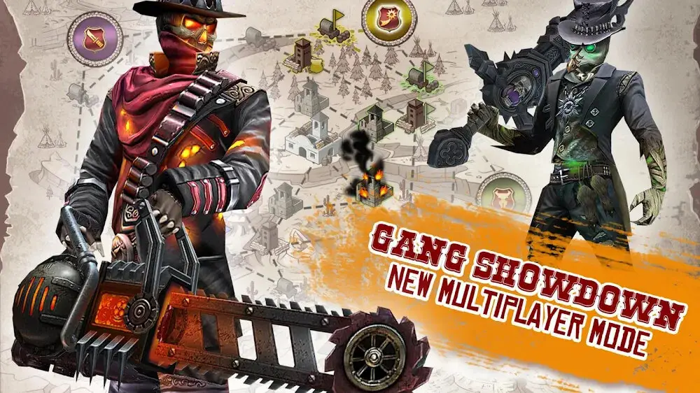 Screenshot of the Six-Guns: Gang Showdown game