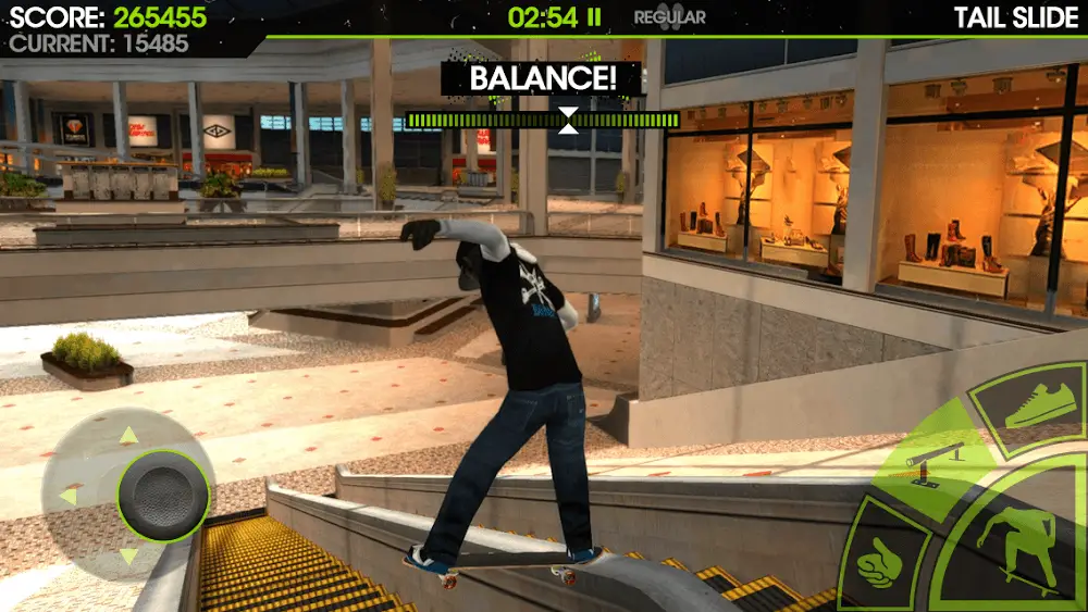 Screenshot of the Skateboard Party 2 game