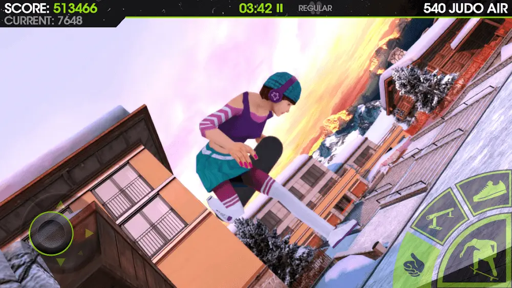 Screenshot of the Skateboard Party 2 game