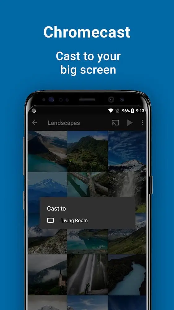 Screenshot of the SkyFolio app