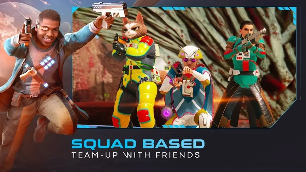 Screenshot of the Skyfall Chasers game