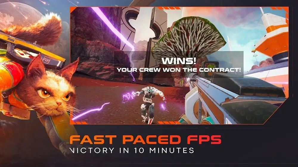 Screenshot of the Skyfall Chasers game