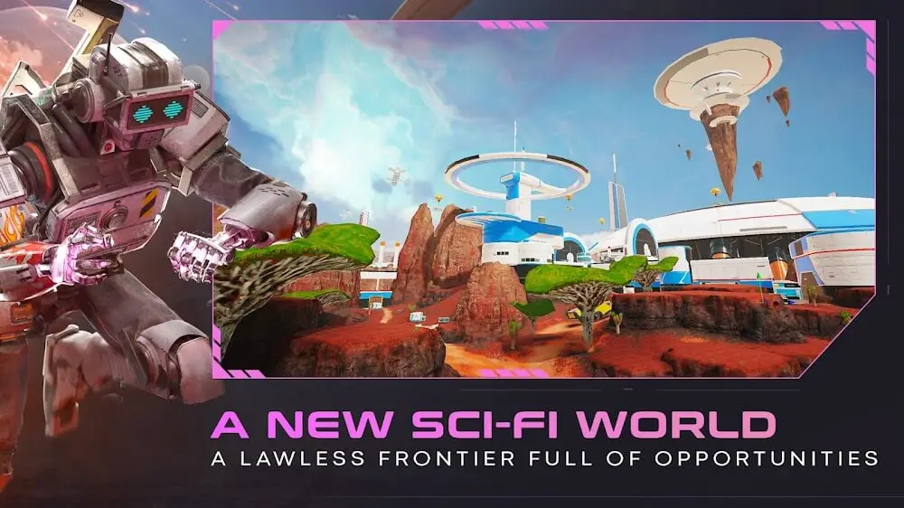 Screenshot of the Skyfall Chasers game