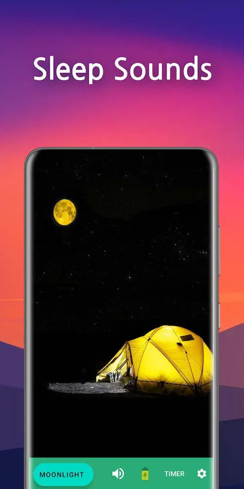 Screenshot of the Sleep Faster, Meditation Pro app