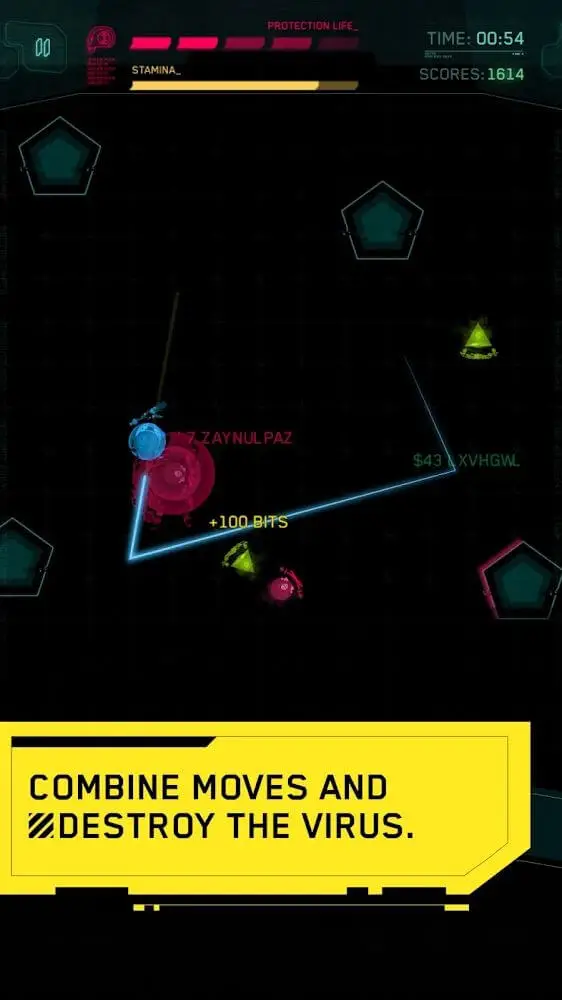 Screenshot of the Smash Blocks app