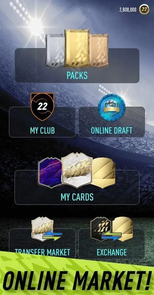 Screenshot of the Smoq Games 22 Pack Opener app