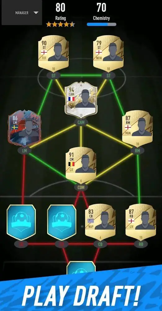 Screenshot of the Smoq Games 22 Pack Opener app