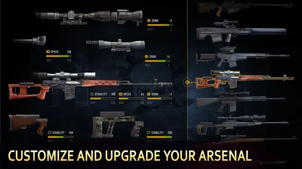 Screenshot of the Sniper Arena game