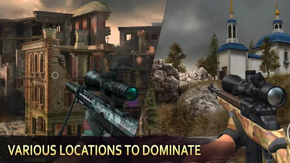 Screenshot of the Sniper Arena game
