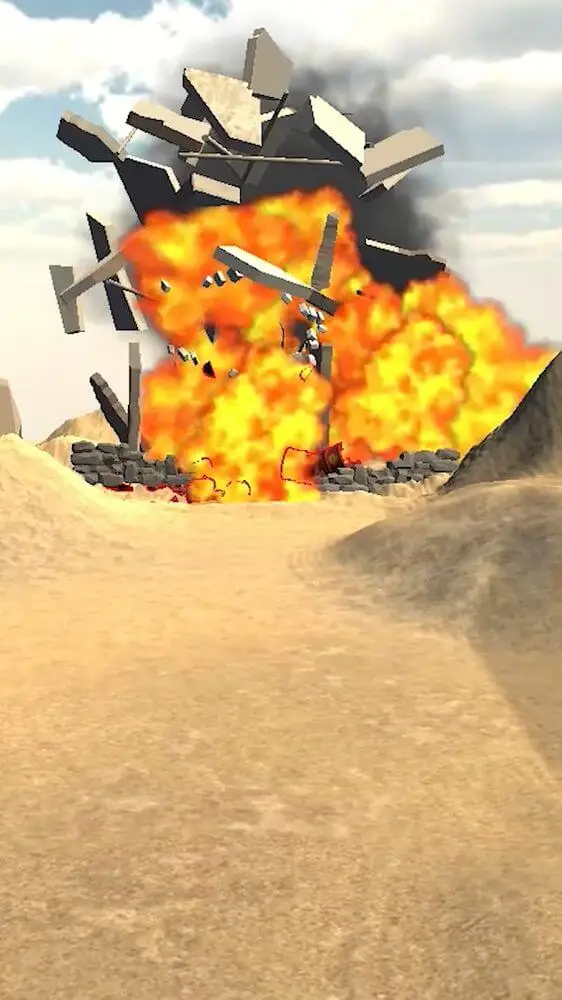 Screenshot of the Sniper Attack 3D app