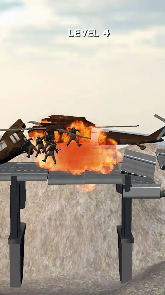 Screenshot of the Sniper Attack 3D app