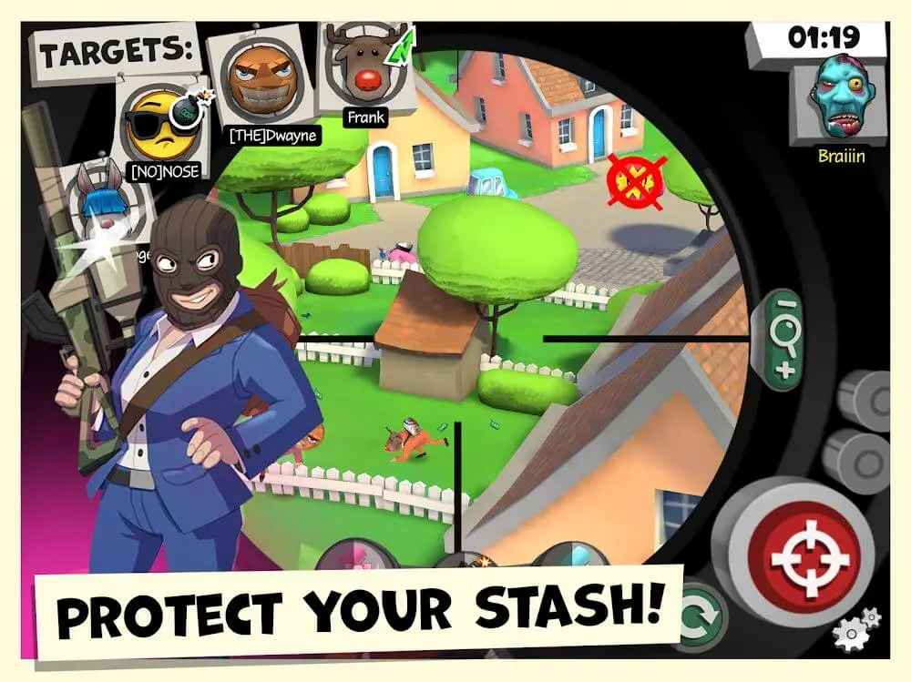 Screenshot of the Snipers vs Thieves: Classic! game