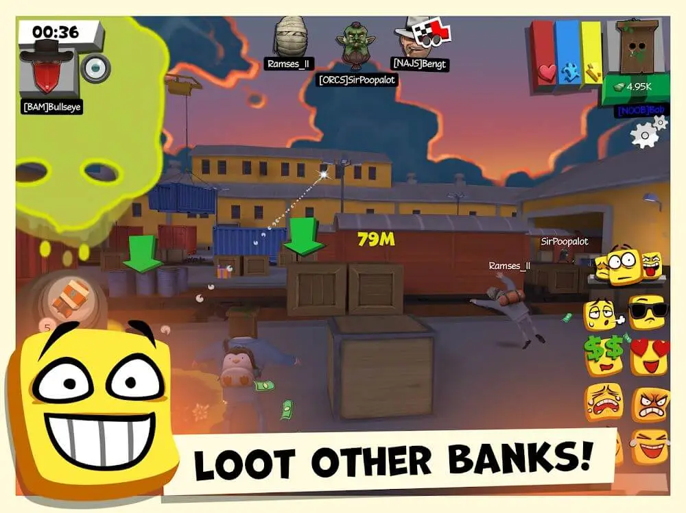 Screenshot of the Snipers vs Thieves: Classic! game