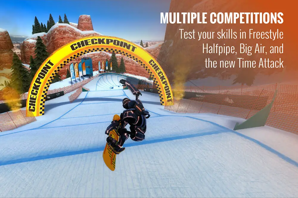 Screenshot of the Snowboard Party: World Tour game