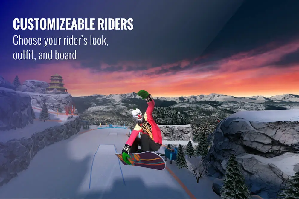 Screenshot of the Snowboard Party: World Tour game