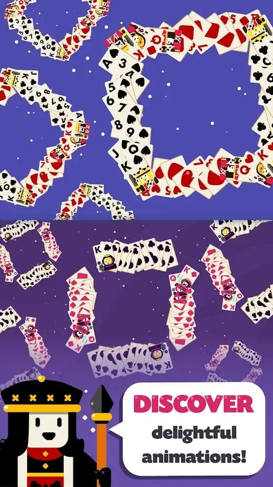 Screenshot of the Solitaire: Decked Out app