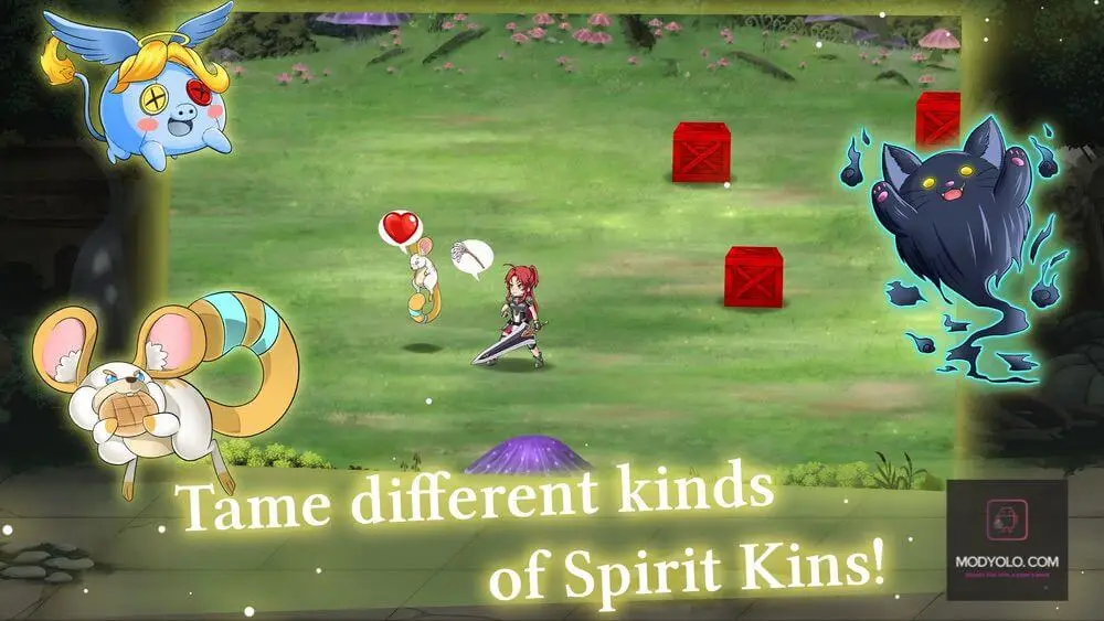 Screenshot of the Soul Spira: Rise of the Scarlet Knight game