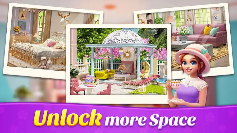 Screenshot of the Space Decor: Villa game