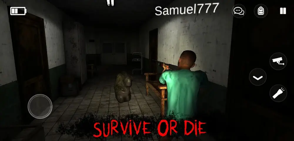 Screenshot of the Specimen Zero game