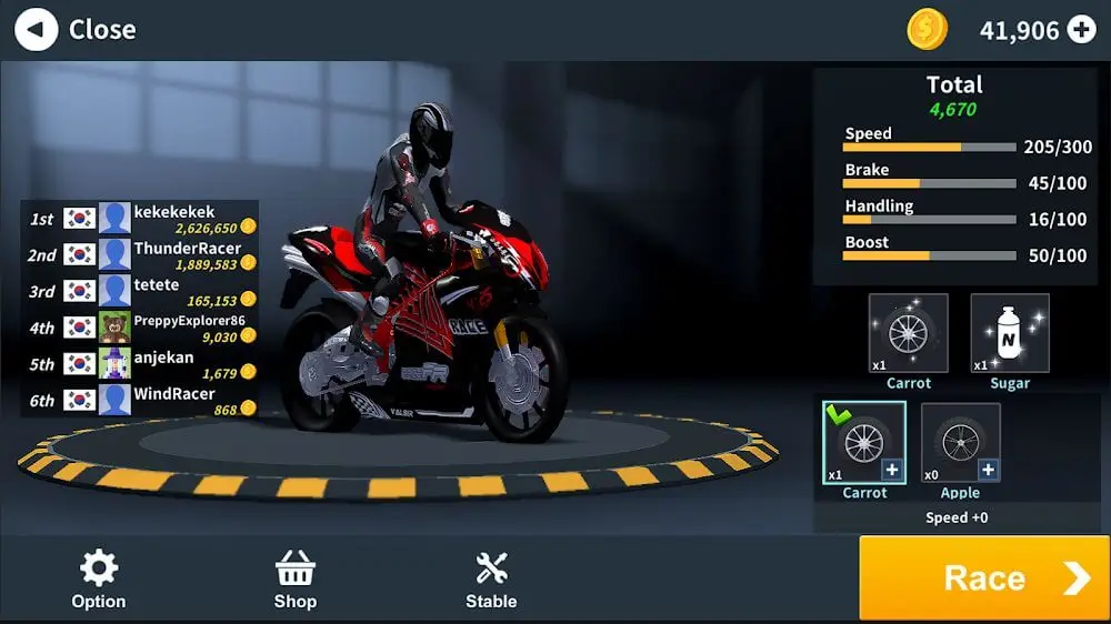 Screenshot of the Speed Racer game