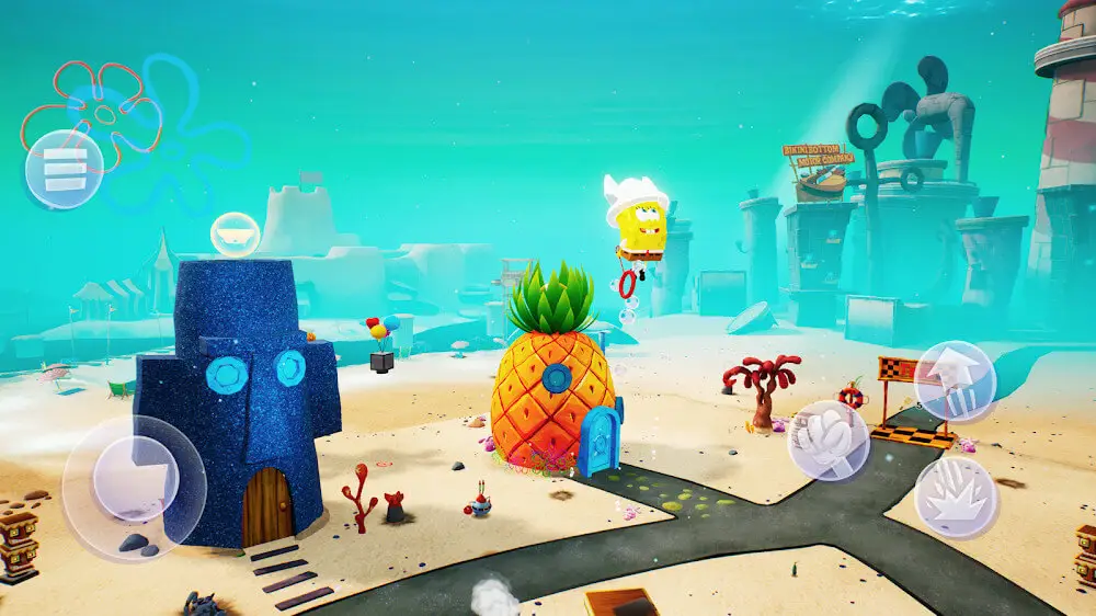 Screenshot of the SpongeBob SquarePants BfBB game