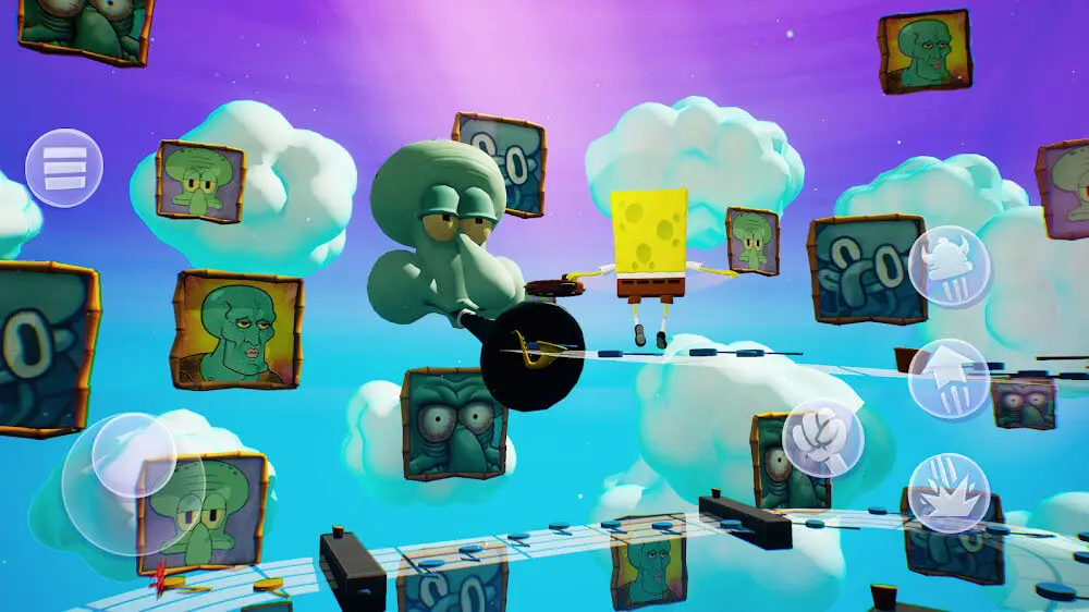 Screenshot of the SpongeBob SquarePants BfBB game