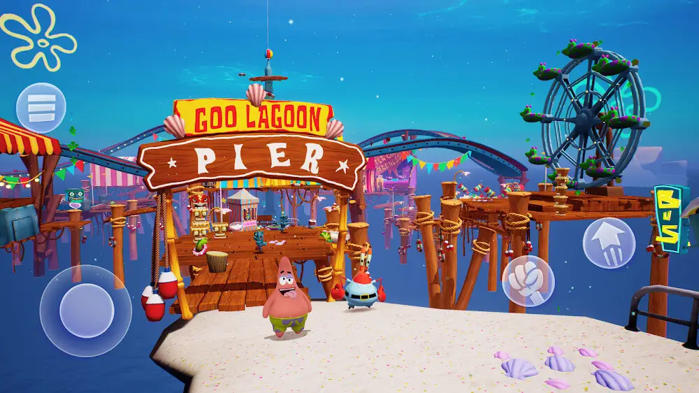 Screenshot of the SpongeBob SquarePants BfBB game
