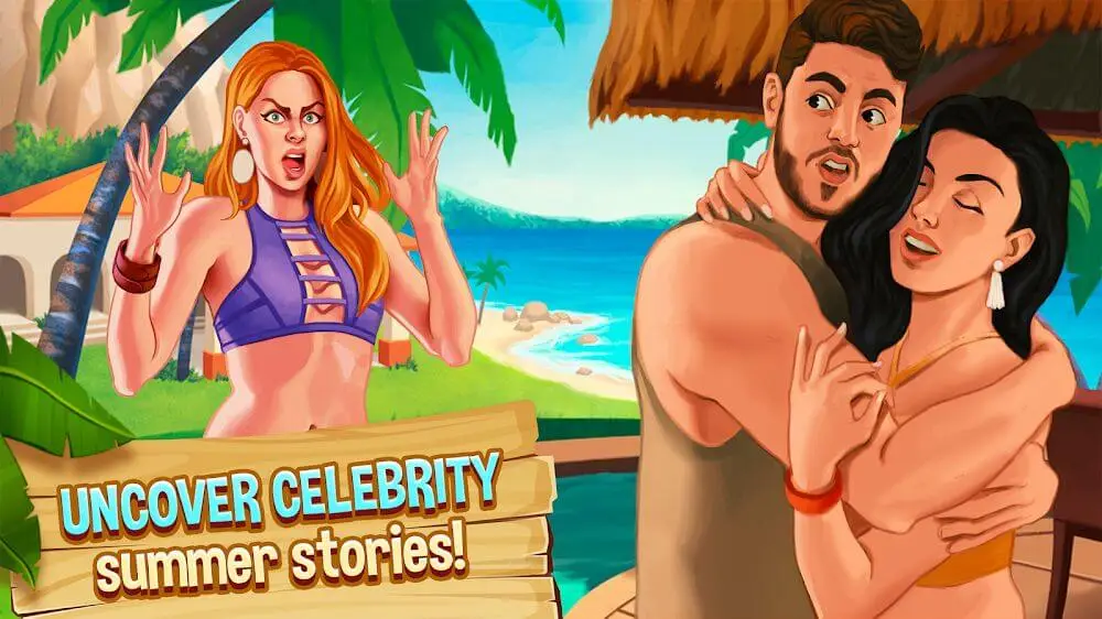 Screenshot of the Starside - Celebrity and Drama game