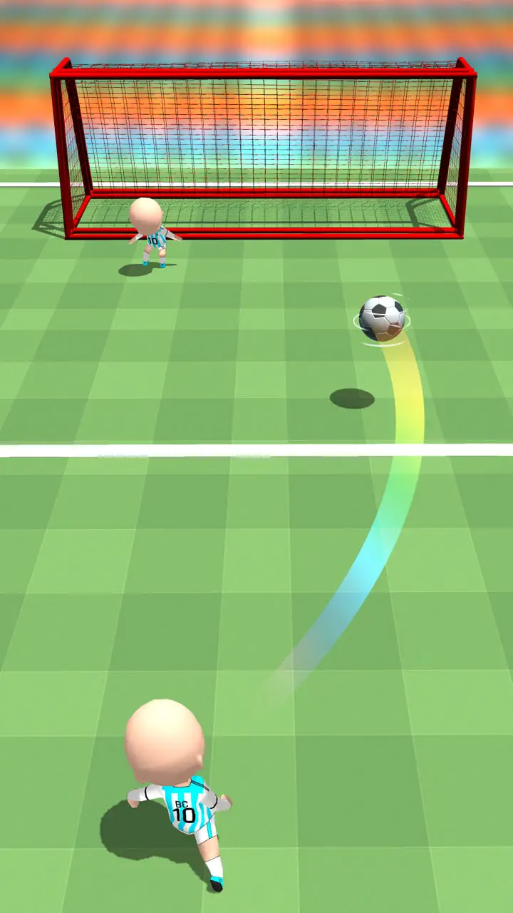 Screenshot of the Stick Football app