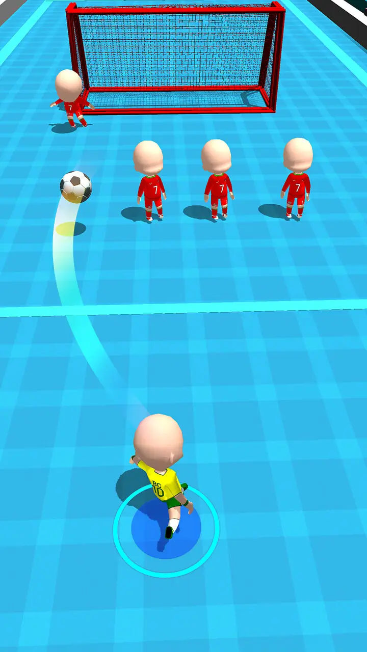 Screenshot of the Stick Football app