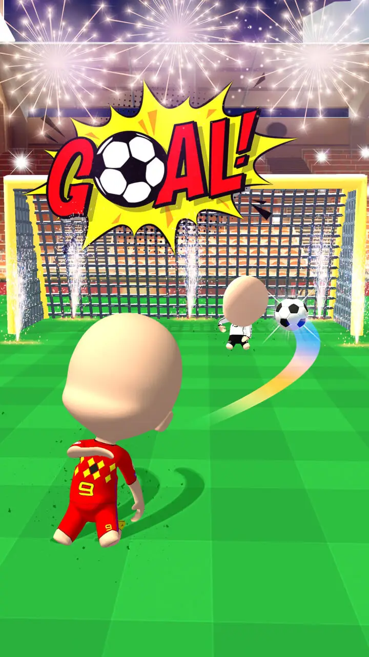 Screenshot of the Stick Football app