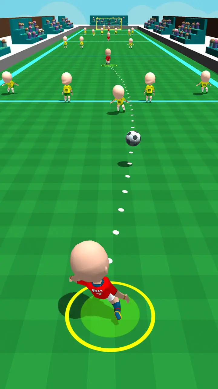 Screenshot of the Stick Football app