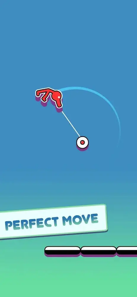 Screenshot of the Stickman Hook app