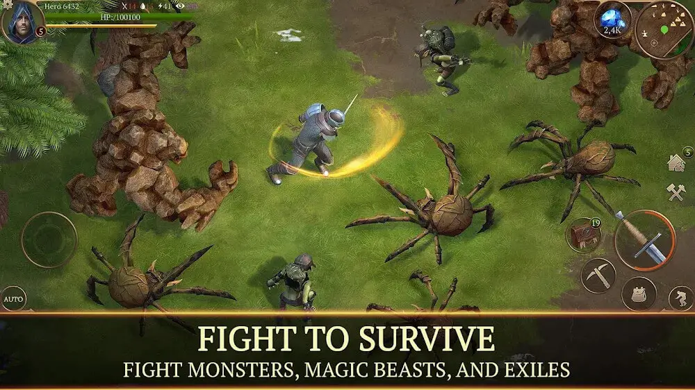 Screenshot of the Stormfall: Saga of Survival game