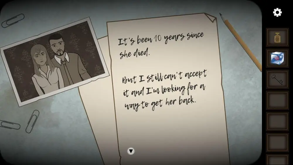Screenshot of the Strange Case: The Alchemist game