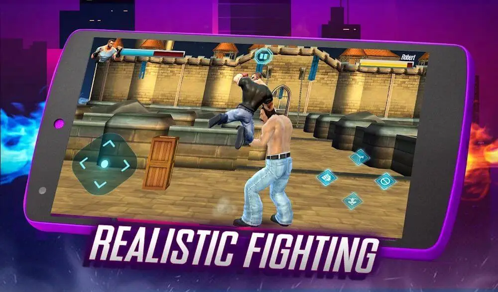 Screenshot of the Street Fighting 2 - Mafia Gang Battle game