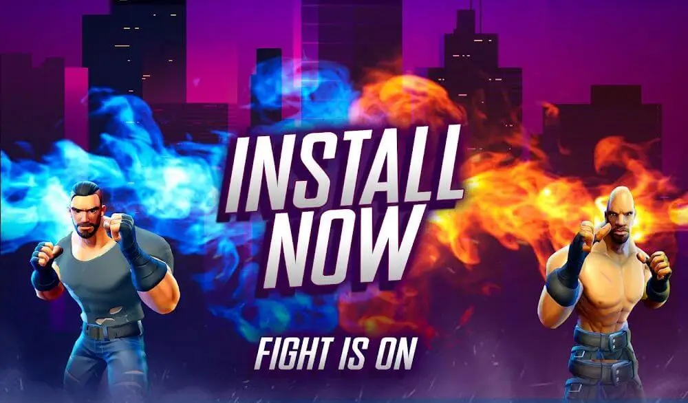 Screenshot of the Street Fighting 2 - Mafia Gang Battle game