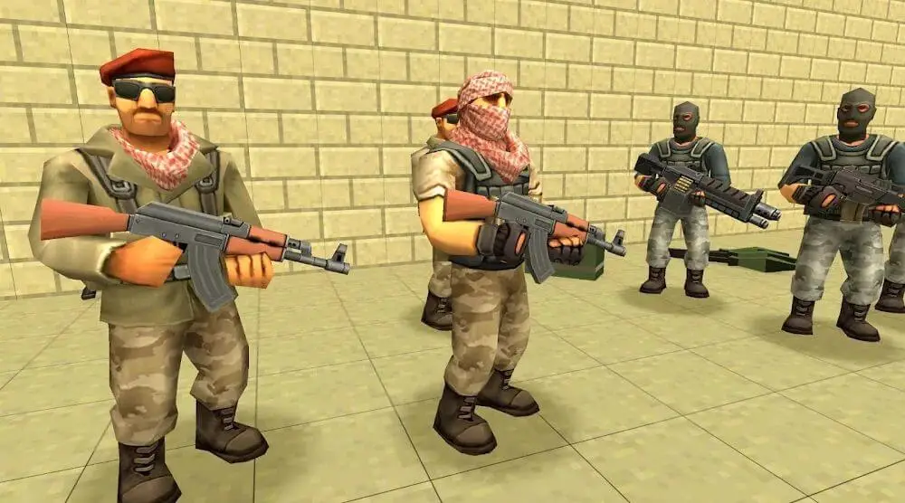 Screenshot of the StrikeBox game
