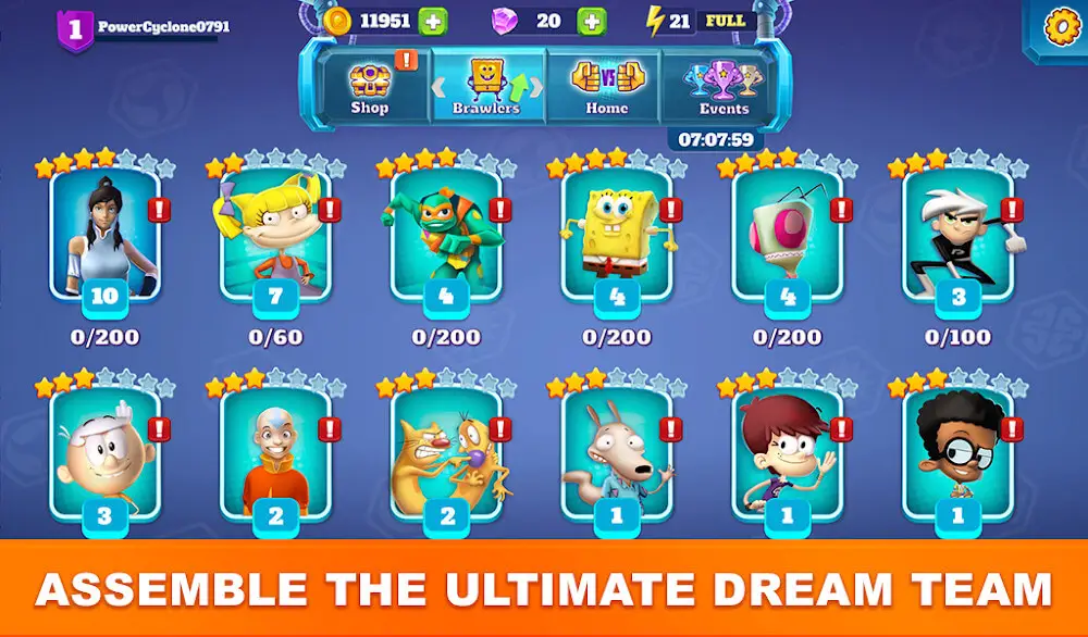 Screenshot of the Super Brawl Universe game