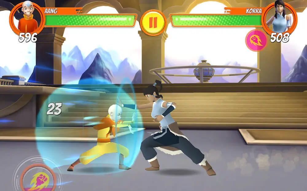 Screenshot of the Super Brawl Universe game