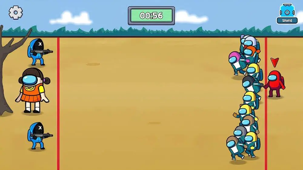 Screenshot of the Survival 456 But It's Impostor game