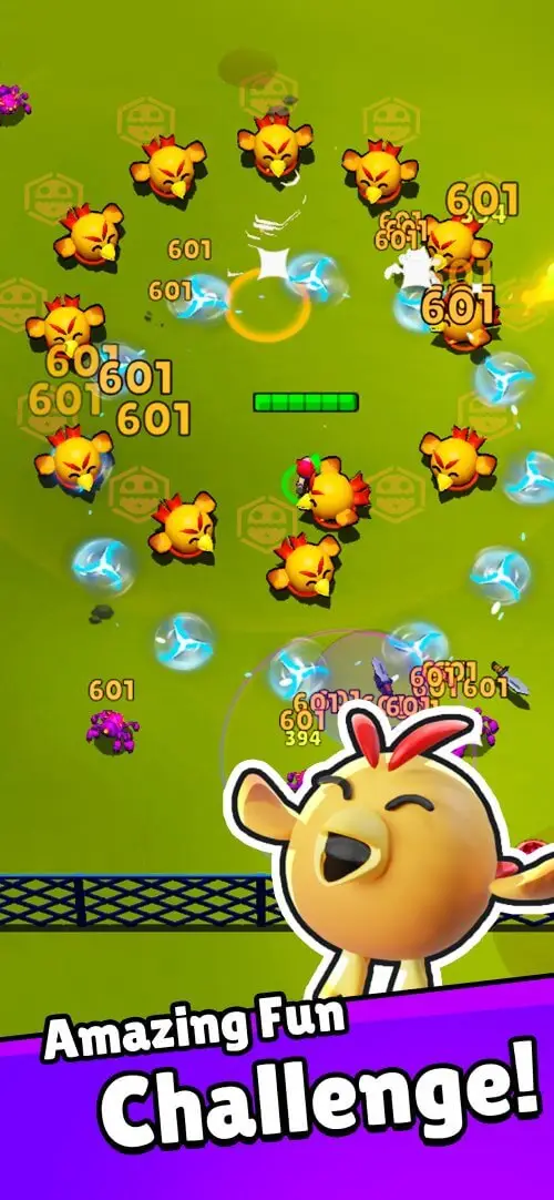Screenshot of the Survive Hero app